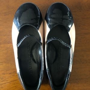 Burberry girls flats size 27